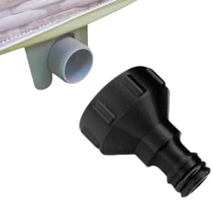 Drainage Adapter Compatible with Clever Ospazia Elite Arebos Infinite Cosy Vogue Habitat spa Portable Inflatable Hot Tubs Connector hot tub Accessories (Drainage Adapter)