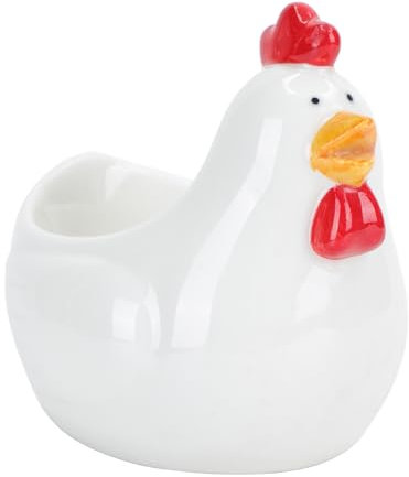 Alipis Piccola ciotola in ceramica, per bambini, ideale per feste e feste di famiglia, 12,8 x 11,0 x 12,5 cm, colore rosso