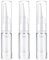 Desenda 3pcs Empty Travel Press Pump Bottles Small Face Serum Airless Pump Jars Lotion Eye Cream Container Vial Portable Essential Oils Refillable Toiletries Bottles (5ml)