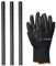 vasalat Asta filettata M10, 1000 mm, in acciaio inox A2-70, asta filettata con filettatura esterna DIN 976-1, asta in metallo di alta qualità con filettatura, 3 pezzi