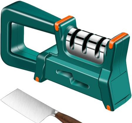 Moreeulsi Messerschärfwerkzeug, Schärfwerkzeug für Messer | 4-in-1 Messer Schleifhilfswerkzeuge,Zubehör für Küchenmesser, schnelles Schärfen von Messern, Halter für Schärfwerkzeuge, professionelle