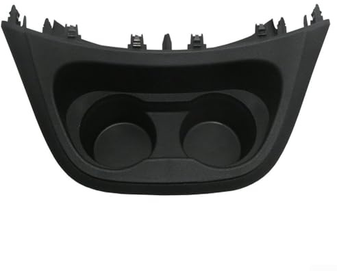 Eawfgtuw Panneau porte-gobelet à commande centrale pour Vito Metris W447 2016-2023 - En plastique noir - Remplacement direct - Installation facile - Accessoire d'intérieur de voiture professionnel