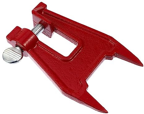 Happyyami Professional Electric Chainsaw Bracket Grinding Chain Tool for Chainsaw Sharpening Kit Iron Material for Bar Clamp Replacement