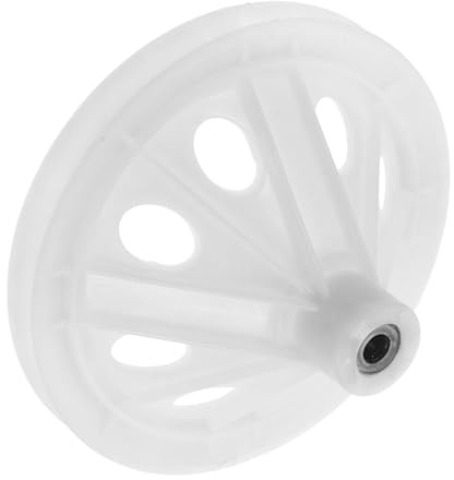 OSALADI Polea de Correa para Lavadora de Doble, Plástico Resistente, Orificio y Eje Cuadrados, Repuesto Versátil para Reparación y Motor | Eje y Orificio Cuadrados, Diseño Estable y Versátil, Repuesto de Motor para Lavadora Semiautomática