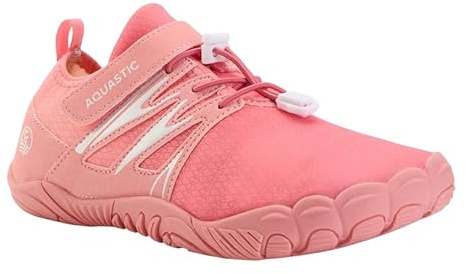AQUASTIC Scarpe da Acqua Mayor – Scarpe comode e Funzionali per attività acquatiche, Protezione e stabilità sulla Spiaggia, SUP, Antiscivolo, Uomo, Donna, Corallo, 41 EU