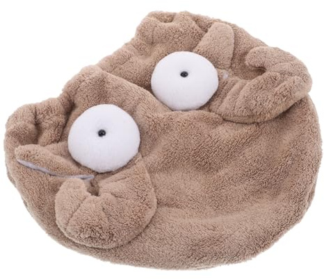 WRITWAA Haartrockenhaube aus Korallenvlies für Damen und Mädchen mit Cartoon-motiv Schnell Trocknend Saugfähig Baden für Spa-besuche
