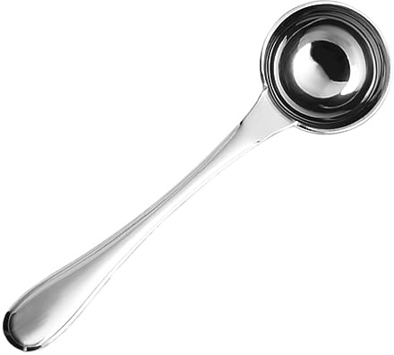 ULTECHNOVO Cuchara Medidora Para Café 25 Ml Acero Inoxidable Resistente Corrosión Mango Largo Uso Doméstico y Cafeterías