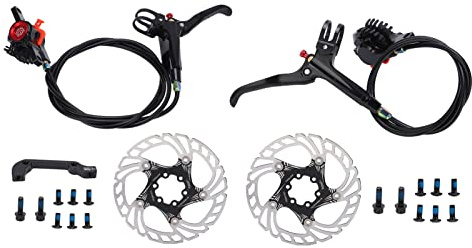 Cykelbroms Kylskiva Flytande isrotor Stark bromscykel Hydraulisk skivbroms för Mountain Road Cykel (Svart)