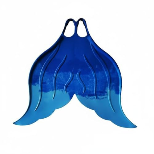 SheerFaring Monofin Adaptable Goma Adulto Natación Aletas Entrenamiento Mermaid Flexible Adecuada para Piscina Playa Ejercicios de Natación Acuática