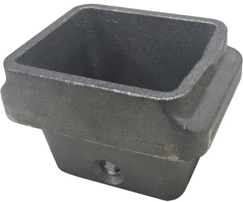 Easyricambi Braciere in ghisa per Stufa a Pellet 113mm x 93mm H: 81mm Bocca: 95x82mm - lamiera di 6,5mm