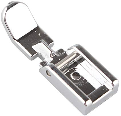 Jopto Langlebige, schmaler Reißverschluss, Reißverschluss, Nähfuß für niedrige Schaft, Snap-On-Sänger, Brother, Babylock, Janome, Kenmore, Weiß, Juki, New Home Simplicity Elna Husqvarna Janome