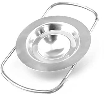 ARFUKA Eidottertrenner Eiertrenner Eiweiß Trenner Edelstahl Eigelb Trenner Teiler Filter Küchen Hilfsmittel Backen Werkzeug