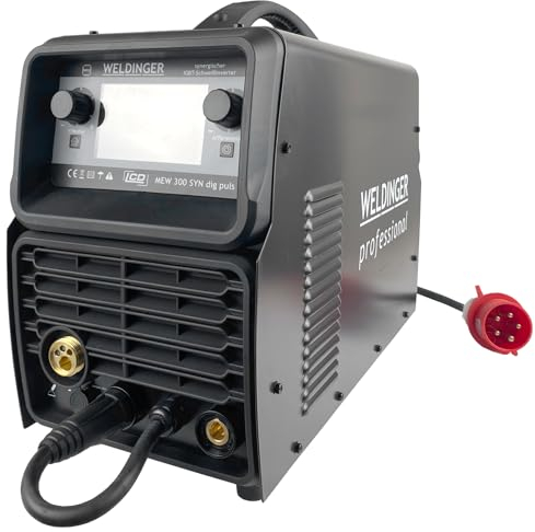 WELDINGER Kombi-Schweißinverter MEW 300 SYN dig puls professional (400 V, 300 A)