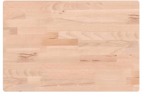 vidaXL Encimera de baño Madera Maciza de Haya 60x40x1,5 cm