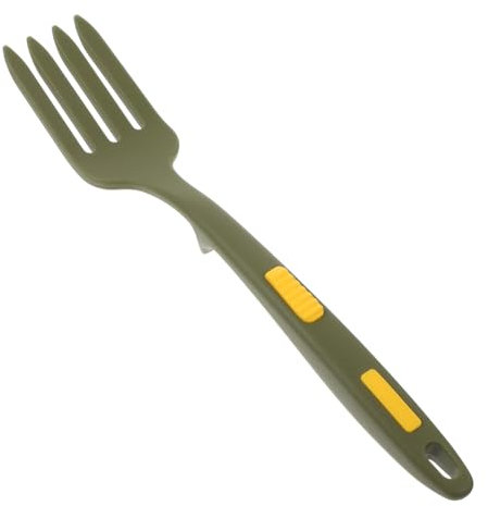 Alipis E Forchetta Per Insalata Sicura Forchetta in Silicone Portatile Fornitura Per La Cucina Di Casa