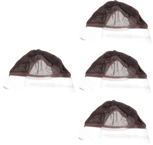 FOMIYES 4stücke Wig Cap Netz Für Perücken Verstellbare Elastische Haarnetze Atmungsaktivem Material Für Angenehmes Tragen Für Perücken-herstellung Und Styling Verschiedenen Farben