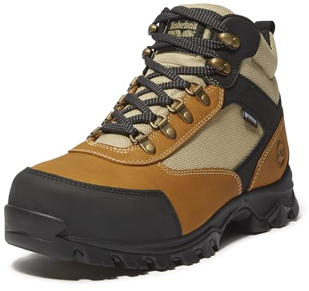 Timberland PRO Men's Keele Ridge Steel Safety Toe Waterproof Industrial Hiker Work Boot, Wheat, 11W US
