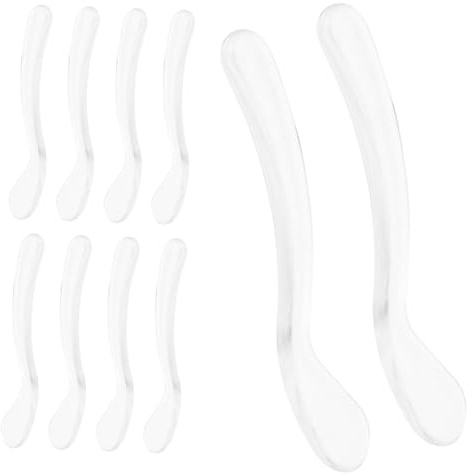 Happyyami 10stücke Kosmetikspatel Aus Robustem Material Für Creme Lotion Und Augenpflege Make-up-tool Zum Auftragen Sauber Und Gleichmäßig Für Unterwegs