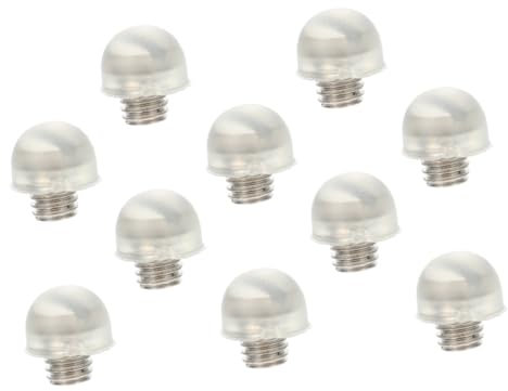 VICASKY 10pièces Silencieux De Rechange Pour Ciseaux Accessoires Pour Ciseaux à Cheveux De Rechange Pour De Toilettage Outil De Coupe Silencieux