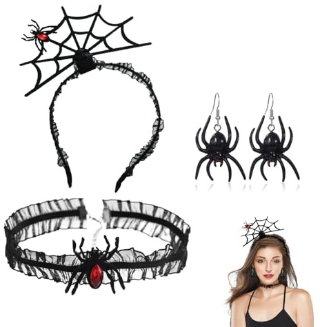 ARYIMYDP 1 Set Halloween Serre-Tête, Accessoires Capillas Gothiques, Confortable et Durable, Résistant aux Déchirures pour Soirée Halloween et Déguisement