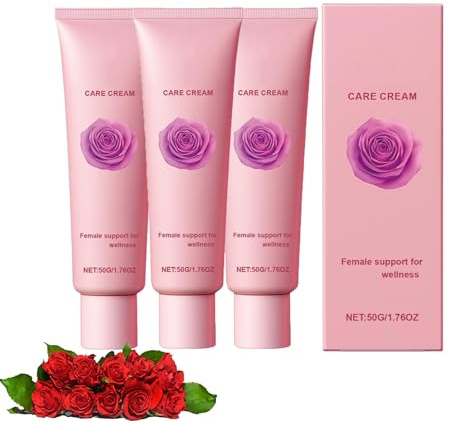 50g Female Private Care Cream, Massage Pflege Creme, beruhigende Feuchtigkeitscreme mit Kräuterextrakten, Natürliche Hautaufhellung für den Intim, zur Verjüngung des Intimbereich (3)