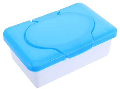 DIYEAH Dispensador de Toallitas Húmedas Práctica y Ligera con Tapa Capacidad para Toallitas Baño y Viajes
