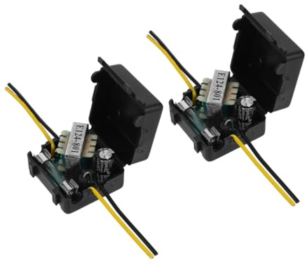 EPIGEIST 2pcs Car Power Noise Filter Audio Reducer for Stereo Amplifier Compatible with Vehicles Easy Installation