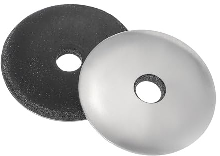 QUARKZMAN EPDM Dichtscheiben 5,5×25mm Edelstahl Gummi Silber 50 Stück | Unterlegscheiben Neopren Dichtung Beilagscheiben für Schrauben Spenglerschrauben Spenglerschrauben Bohrschrauben