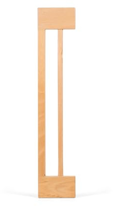 hauck 15 cm Verlängerung nur kompatibel mit Clear Step Easyclose Eco, Buche | Inklusive Verbindungsstifte, maximal 2 Verlängerungen je Gitter möglich - eine pro Seite