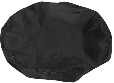Gadpiparty Copertura per Barbecue Rotonda Oxford 210d, Antipolvere e Resistente ai Raggi Uv, Copertura per Griglia da Esterno 80 Cm Ventilazione per Patio e Campeggio
