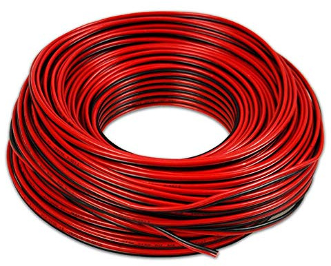 CAVO BIPOLARE PER AUDIO 85 METRI PER STEREO CASSE ALTOPARLANTE MATASSA FILO CW588
