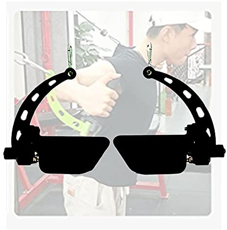 2 STÜCKE LAT Fitnessgeräte Zieht Zurück Griffe,for Rückseite Biceps Depression Training,Rudern Ganze Körper Muskelkraft Training