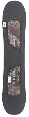 MONS barn-snowboard-skydd-mjukt fodral med bindning (L)