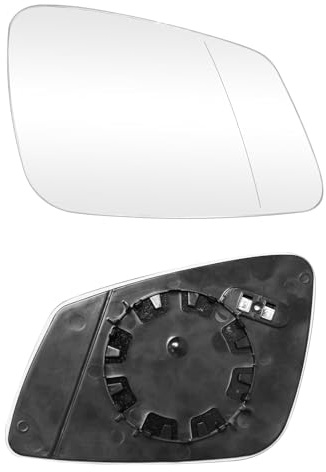 TTCR-II Ersatzspiegel Kompatibel mit BMW 1 2 3 4 5 6 7er i3 Spiegelglas Beheizbar F20 F21 F22 F23 F45 F46 F30 F31 F32 F33 F34 F36 F10 F11 F12 F13 F01 F02 F04 F06 F07 (Rechts)