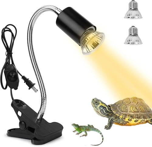 ROXIIFEE Reptil Värmelampa | UVA UVB (justerbar ljusstyrka)
