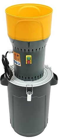 1000W Elektrische Getreidemühle 220V mit 5 Sieben 25L Elektrische Mühle Hochleistungsmühle mit reinem Kupfermotor für automatisches Mahlen für Mais Weizen und andere Körner