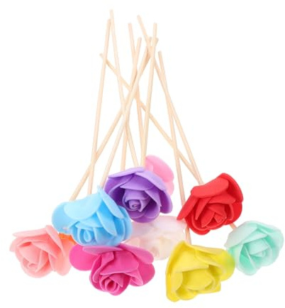 Cabilock 20piezas Difusores De Aceites Esenciales Varillas Aromáticas Decorativos para Hogar Difusor Aromas