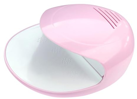 Eficiente secador de esmalte de uñas con pilas, accesorios de arte para un secado fácil y rápido en casa o de viaje