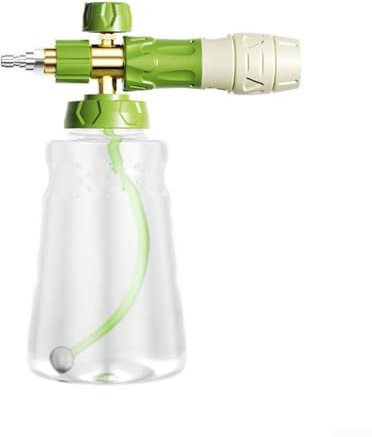 Vaporisateur de mousse pour valve de navette bidirectionnelle 1000 ml pour véhicules et surfaces (grand)