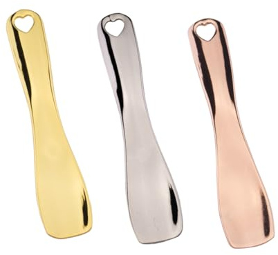 NIYANGLE 3piezas Cuchara Para Mascarilla Facial Espátula De Belleza Metal Para Ungüentos Cuchara Pequeña Para Mascarillas De Maquillaje Uso Salón De Belleza