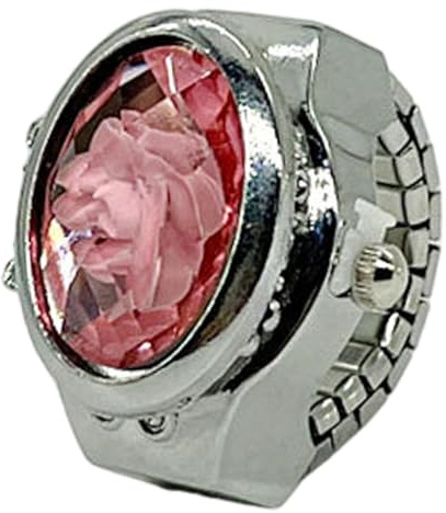 Finger Ring Klocka,Klockringar För Kvinnor Finger,Movement Stacking Watch - smycken fingerklockor, justerbar vintage fingerklocka för kvinnor finger