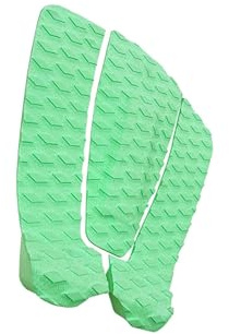 BEALIFE Premium surfbräda dragkuddar slitstarka halkfria EVA-däcksskydd professionell bakplatta shortboards skimboards vattensport surfbräda skimboard surfing longboard, Grön, 30x30 cm