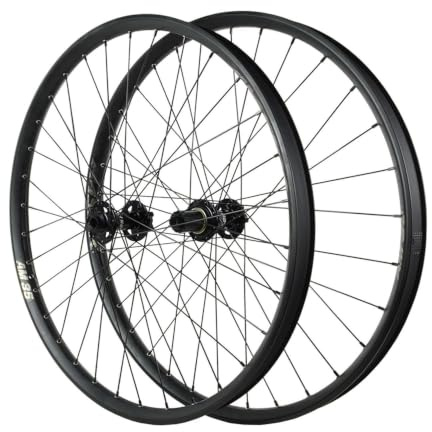 26/27,5/29 tum XC/AM Mountain Bike Hjulsats 75T Spärrhjul 12 * 100/142mm Thru Axle Wheels(Black,26)
