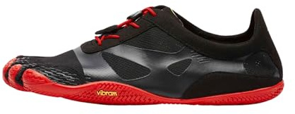 Vibram Män 14m0701 KSO Evo utomhus träningsskor, Svart svart röd, 44/44.5 EU