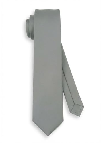 TigerTie Herren Krawatte – Einfarbiges klassisches Design, 7,5 cm breit, ideal für Business & festliche Anlässe