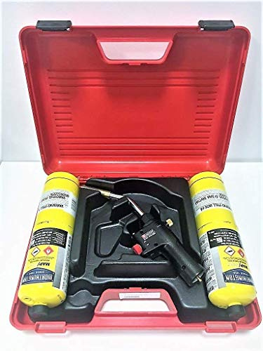 CANNELLO POLIFUNZIONALE PER SALDATURA OXYPRO KIT RISCALDO CON 2 CARTUCCIA MAP 2010° E CASSETTA PORTA ATTREZZI