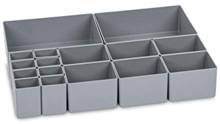 aidB Einsatzkästen - Set 2+6+8 Kästen für Euroboxen 400x300x75