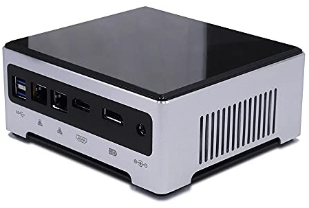 KINGDEL K8 Mini Gaming Desktop Computer Core i7-10510U Processors 32GB DDR4 RAM 1TB SSD UHD Graphics Support 4K 2xRJ45 Lan W-11 Pro
