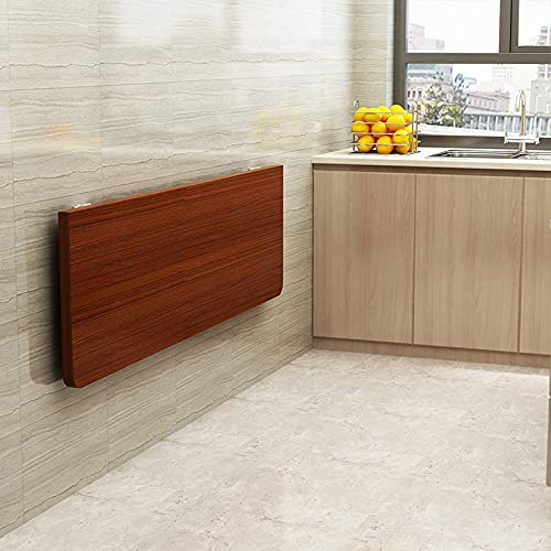 TRGCJGH Klappbarer Wandschreibtisch An Der Wand Befestigter Schwimmender Klapptisch Drop Leaf Esstisch Kleiner Holzschreibtisch Für Büroküche,C-40 * 25cm