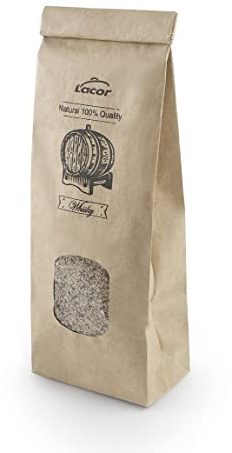 Lacor - 69559 - Affumicatore per alimenti, segatura per fumare, legno di quercia, 100% naturale, Gusto Whisky: Aggiunge un sapore delicato e aromatico 100 g
